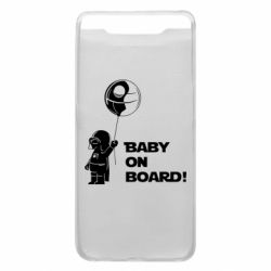 Чехол для Samsung A80 Baby on board 1 - PrintSalon