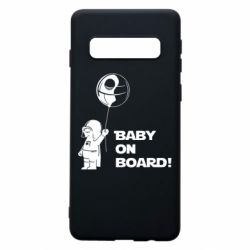 Чехол для Samsung S10 Baby on board 1 - PrintSalon