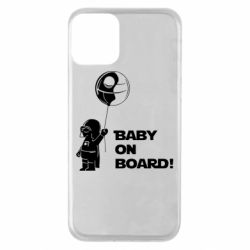 Чехол для iPhone 11 Baby on board 1 - PrintSalon