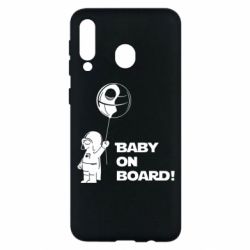 Чехол для Samsung M30 Baby on board 1 - PrintSalon