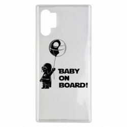 Чехол для Samsung Note 10 Plus Baby on board 1 - PrintSalon