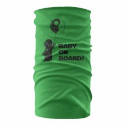 Бандана Baby on board 1 - PrintSalon