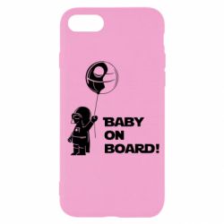 Чехол для iPhone SE 2020 Baby on board 1 - PrintSalon