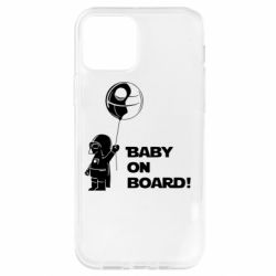 Чехол для iPhone 12 Pro Baby on board 1 - PrintSalon