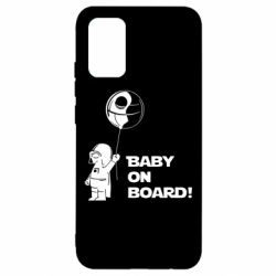 Чехол для Samsung A02s/M02s Baby on board 1 - PrintSalon