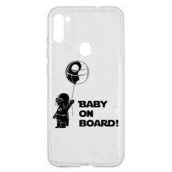 Чехол для Samsung A11/M11 Baby on board 1 - PrintSalon