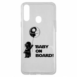 Чехол для Samsung A20s Baby on board 1 - PrintSalon