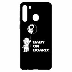 Чехол для Samsung A21 Baby on board 1 - PrintSalon