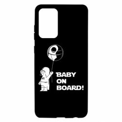 Чехол для Samsung A72 5G Baby on board 1 - PrintSalon