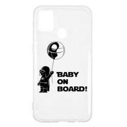 Чехол для Samsung M31 Baby on board 1 - PrintSalon