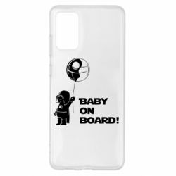 Чехол для Samsung S20+ Baby on board 1 - PrintSalon
