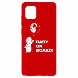 Чехол для Samsung Note 10 Lite Baby on board 1 - PrintSalon