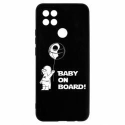 Чехол для Oppo A15s/A15 Baby on board 1 - PrintSalon