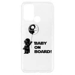 Чехол для Oppo A52/A72/A92 Baby on board 1 - PrintSalon