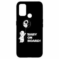 Чехол для Oppo A53/A32/A33 Baby on board 1 - PrintSalon