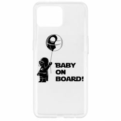 Чехол для Oppo Reno 4 Lite Baby on board 1 - PrintSalon