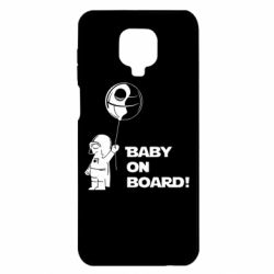 Чехол для Xiaomi Redmi Note 9S/9Pro/9Pro Max Baby on board 1 - PrintSalon