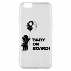 Чехол для iPhone 6/6S Baby on board 1 - PrintSalon