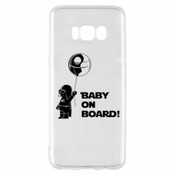 Чехол для Samsung S8 Baby on board 1 - PrintSalon