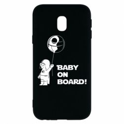 Чехол для Samsung J3 2017 Baby on board 1 - PrintSalon