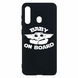 Чехол для Samsung M40 Baby on board yoda - PrintSalon