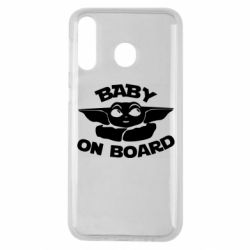 Чехол для Samsung M30 Baby on board yoda - PrintSalon