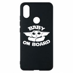 Чехол для Xiaomi Mi A2 Baby on board yoda - PrintSalon