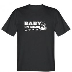 Мужская футболка Stedman Baby on board - PrintSalon