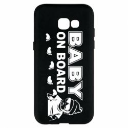 Чехол для Samsung A5 2017 Baby on board - PrintSalon