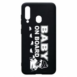 Чехол для Samsung A60 Baby on board - PrintSalon
