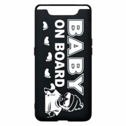 Чехол для Samsung A80 Baby on board - PrintSalon