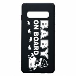 Чехол для Samsung S10 Baby on board - PrintSalon