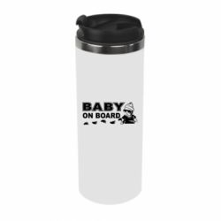 Термокружка Baby on board - PrintSalon