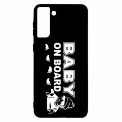 Чехол для Samsung S21+ Baby on board - PrintSalon