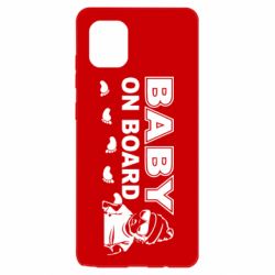 Чехол для Samsung Note 10 Lite Baby on board - PrintSalon