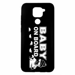 Чехол для Xiaomi Redmi Note 9/Redmi 10X Baby on board - PrintSalon