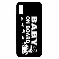 Чехол для Xiaomi Redmi 9a Baby on board - PrintSalon