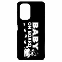 Чехол для Xiaomi Poco F3/K40 Baby on board - PrintSalon