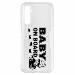 Чехол для Realme 6 Pro Baby on board - PrintSalon