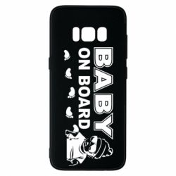 Чехол для Samsung S8 Baby on board - PrintSalon