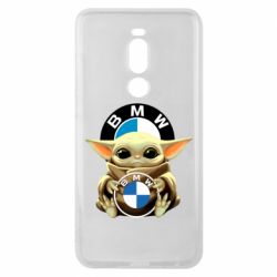 Чехол для Meizu Note 8 Baby yoda bmw - PrintSalon