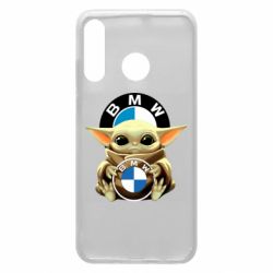 Чехол для Huawei P30 Lite Baby yoda bmw - PrintSalon