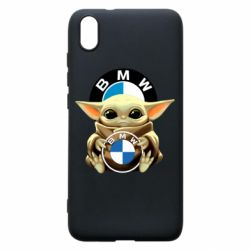Чехол для Xiaomi Redmi 7A Baby yoda bmw - PrintSalon