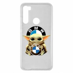 Чехол для Xiaomi Redmi Note 8 Baby yoda bmw - PrintSalon