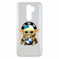 Чехол для Xiaomi Redmi Note 8 Pro Baby yoda bmw