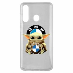 Чехол для Samsung M40 Baby yoda bmw - PrintSalon