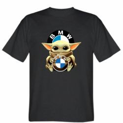 Мужская футболка Stedman Baby yoda bmw - PrintSalon