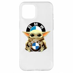 Чохол для iPhone 12 Pro Max Baby yoda bmw