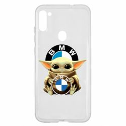Чехол для Samsung A11/M11 Baby yoda bmw - PrintSalon