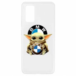 Чехол для Samsung A32 4G Baby yoda bmw - PrintSalon